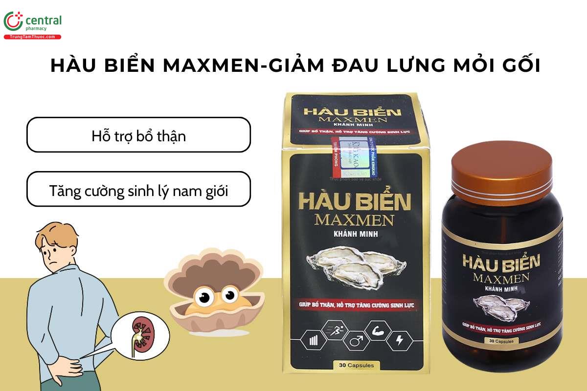 Công dụng Hàu biển Maxmen