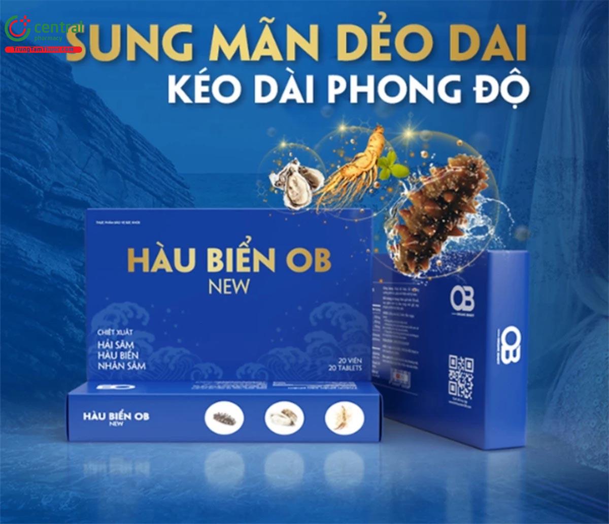 Hàu Biển OB New giúp cải thiến sinh lý nam