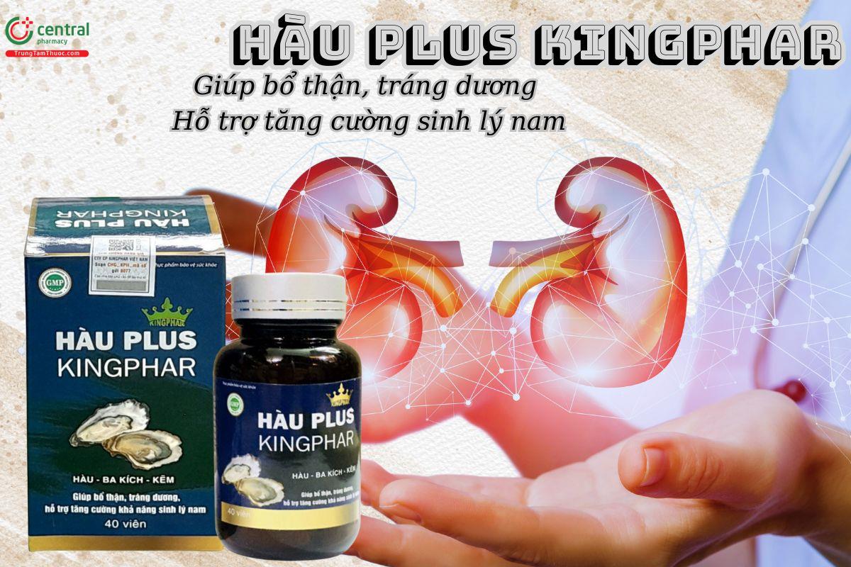 Viên uống Hàu Plus Kingphar tăng cường sinh lý nam, ngăn ngừa mãn dục nam