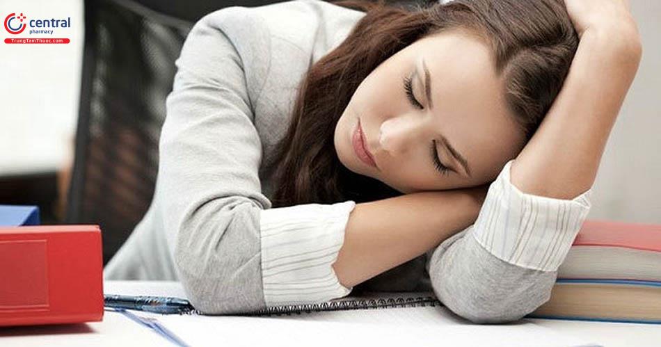 Mất ngủ khiến người mệt mỏi, thiếu tỉnh táo