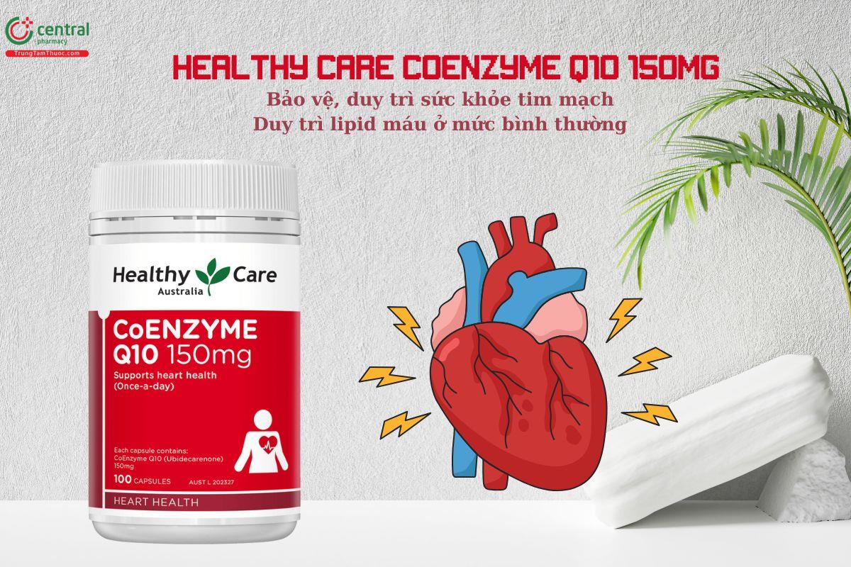 Healthy Care CoEnzyme Q10 150mg - Bổ tim, điều chỉnh lipid máu