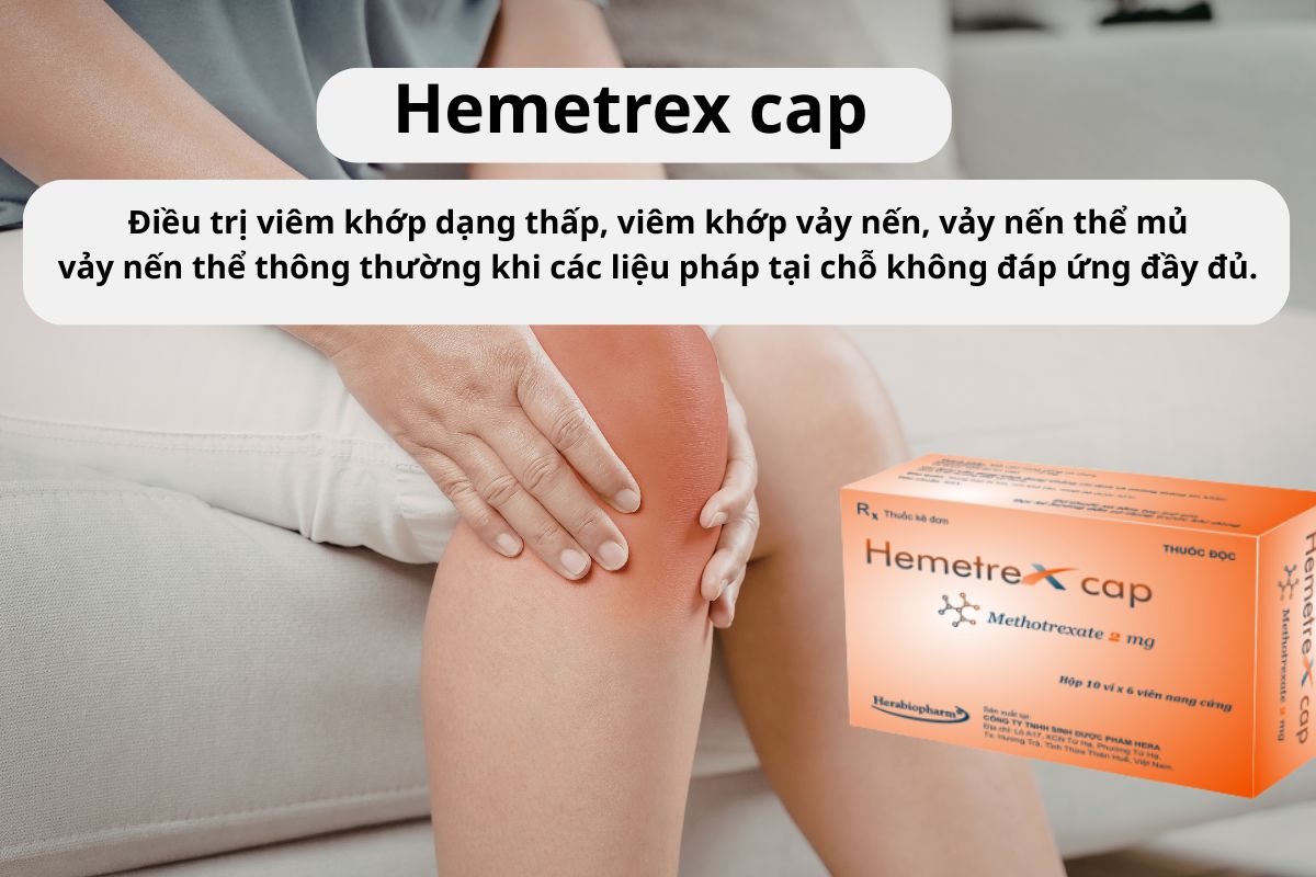 Công dụng của Hemetrex cap
