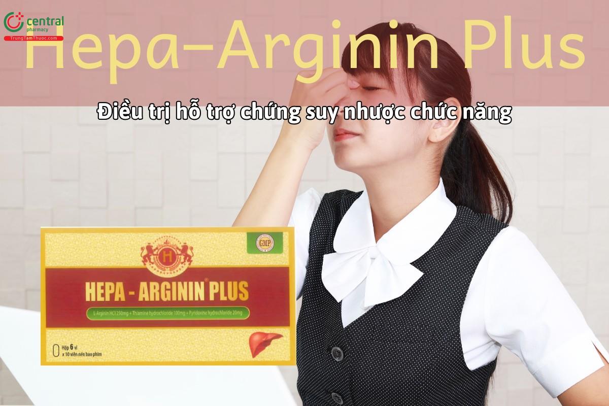 Thuốc Hepa–Arginin Plus hỗ trợ cải thiện tình trạng suy nhược chức năng