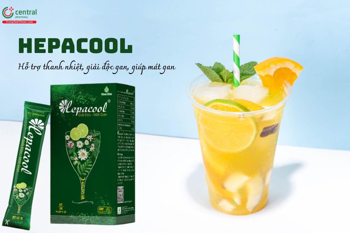 Hepacool Giải độc - Mát gan hỗ trợ làm mát cơ thể, giảm nóng trong