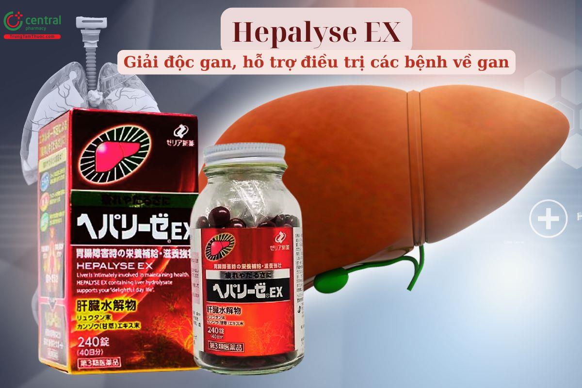 Hepalyse EX - Bổ gan, giải độc gan, tăng cường chức năng gan