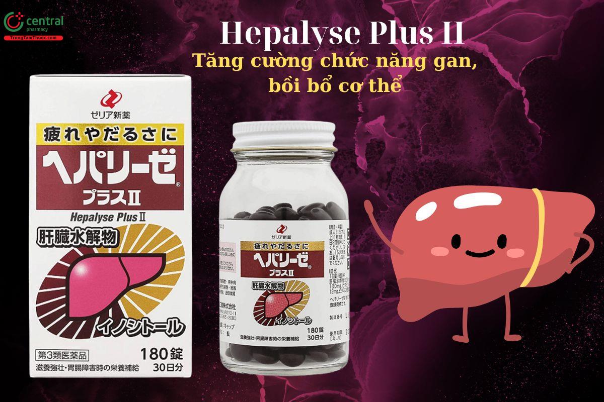 Hepalyse Plus II - Bổ gan, bồi bổ cơ thể, giúp ăn ngon miệng