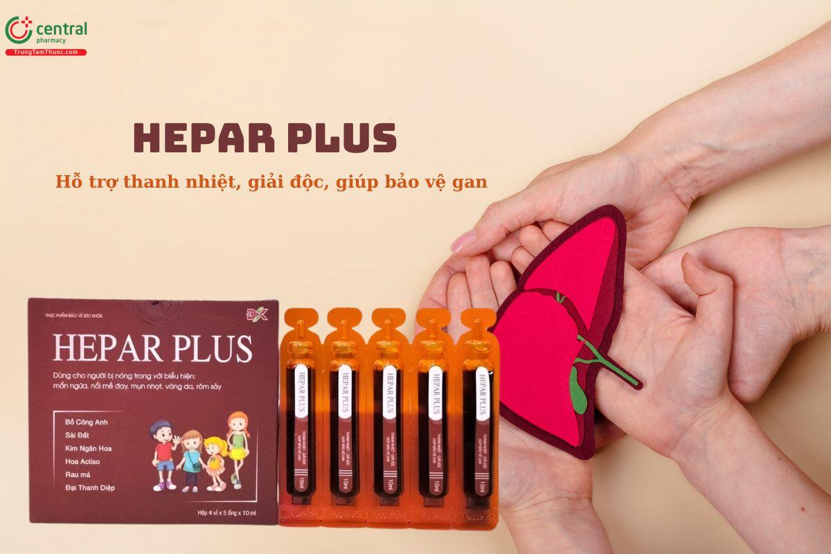 Hepar Plus - Thanh nhiệt, giải độc, tăng chức năng gan