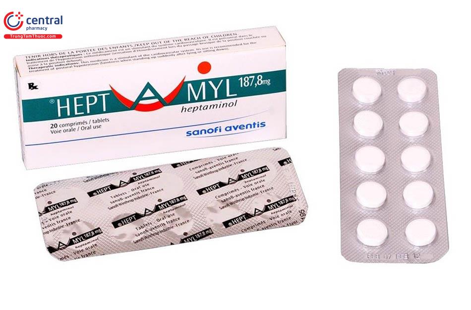 thuốc Heptamyl 187,8mg