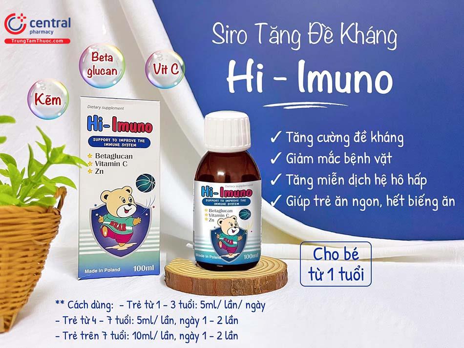 Hình 1: Thành phần của Hi-Imuno