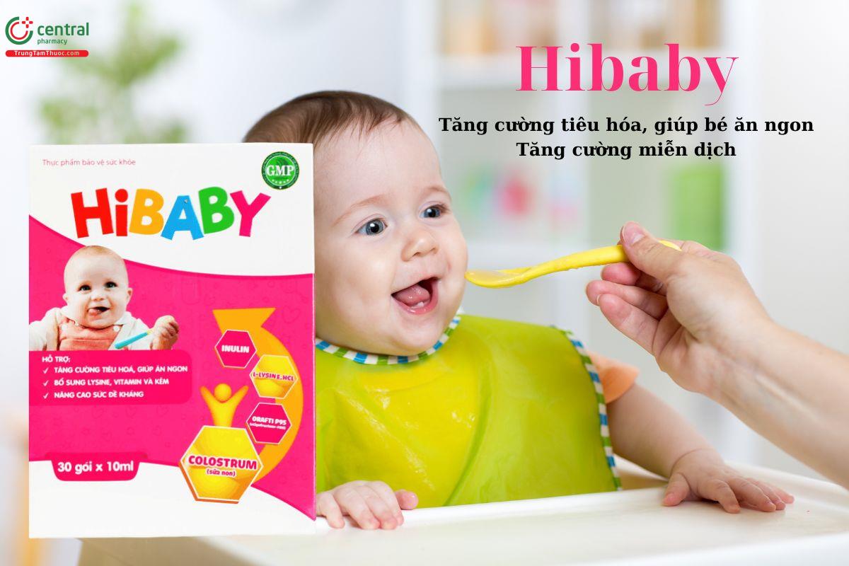 Hibaby - Kích thích ăn ngon, tăng cường tiêu hóa, nâng cao sức khỏe