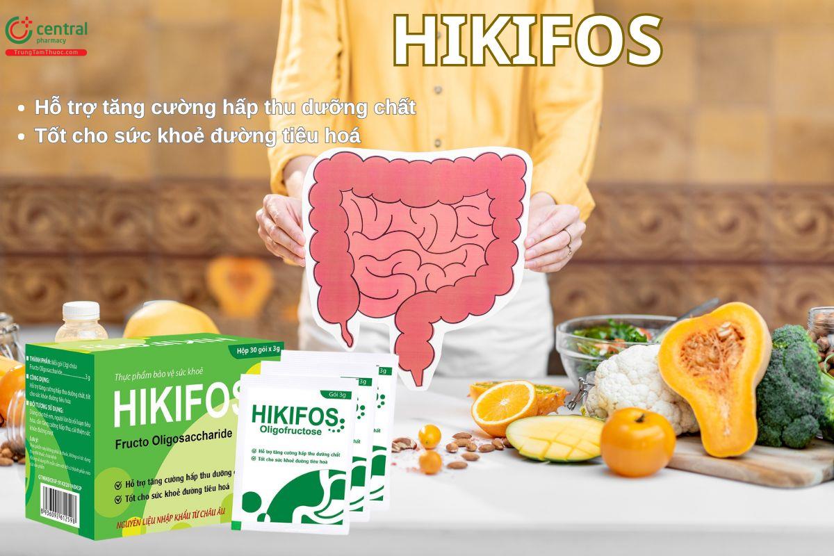 Sản phẩm Hikifos giúp tăng cường hấp thu dưỡng chất