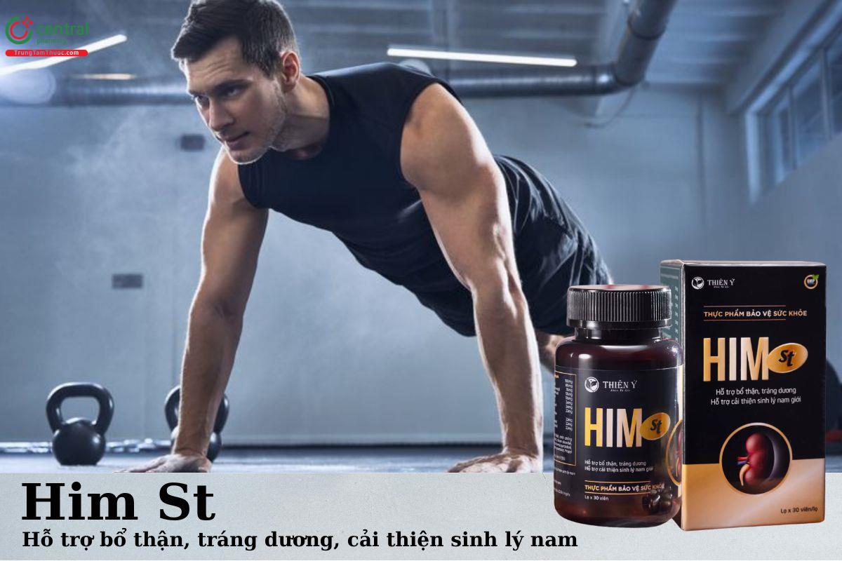 Him St - Hỗ trợ bổ thận, tránh dương, cải thiện sinh lý nam