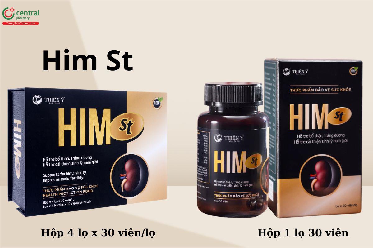 Các quy cách đóng gói của sản phẩm Him St