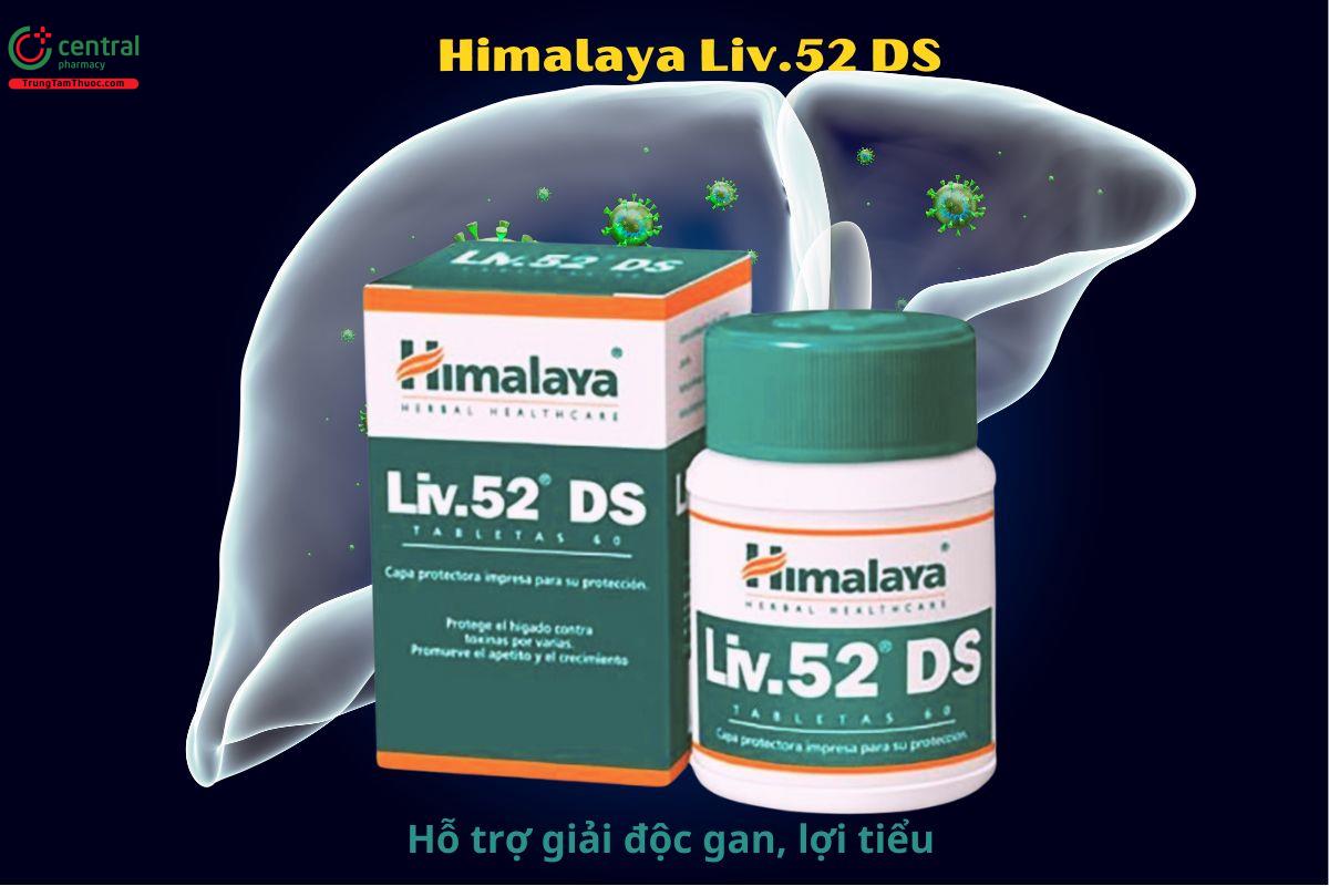 Thuốc Himalaya Liv.52 DS bảo vệ gan, tăng cường chức năng gan