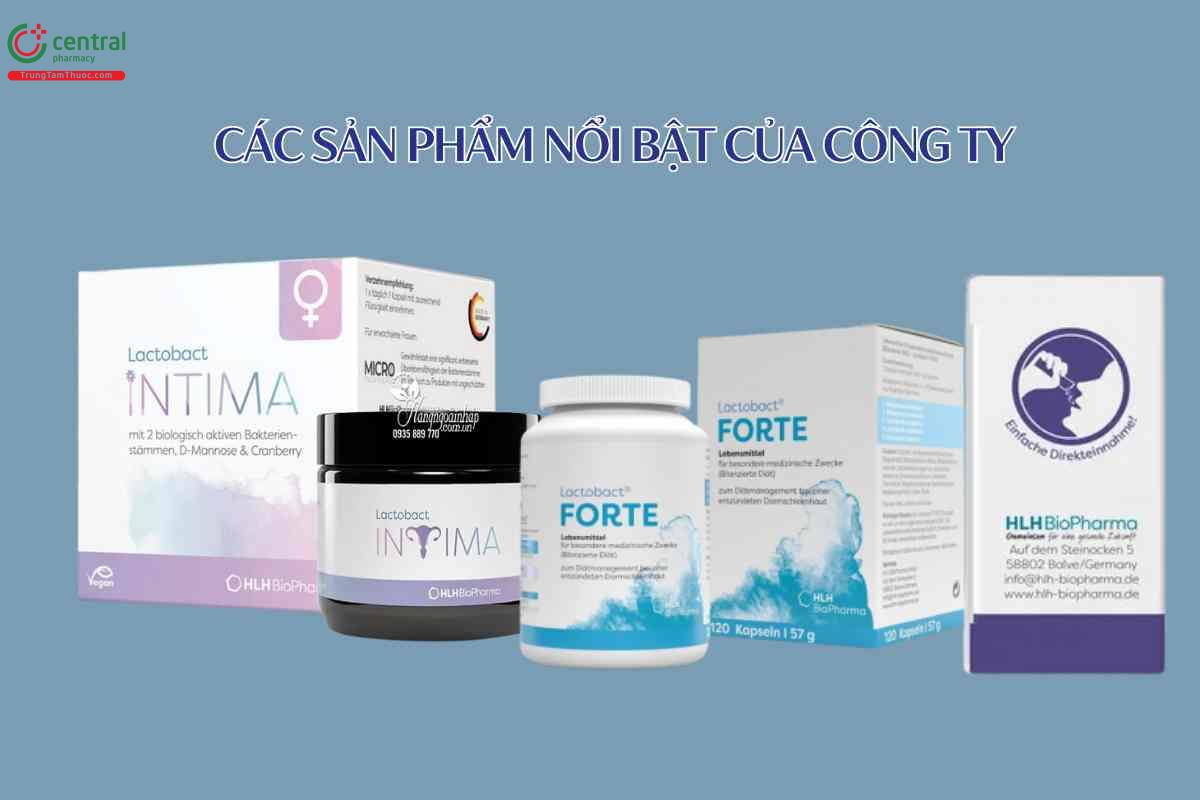 Sản phẩm nổi bật của HLH BioPharma