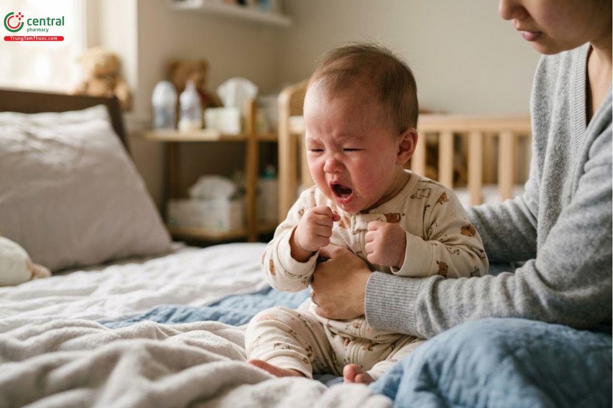 Ho thường xuyên xảy ra ở trẻ em