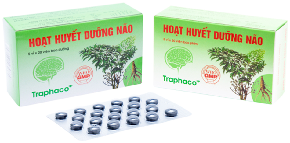 Hoạt huyết dưỡng não Traphaco - điều trị đau đầu hiệu quả