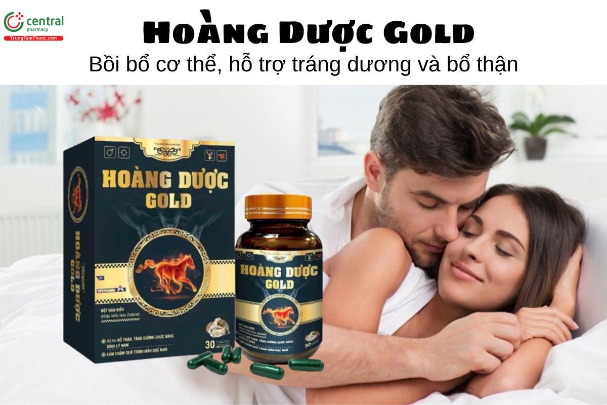 Hoàng Dược Gold - Bồi bổ cơ thể, hỗ trợ tráng dương và bổ thận