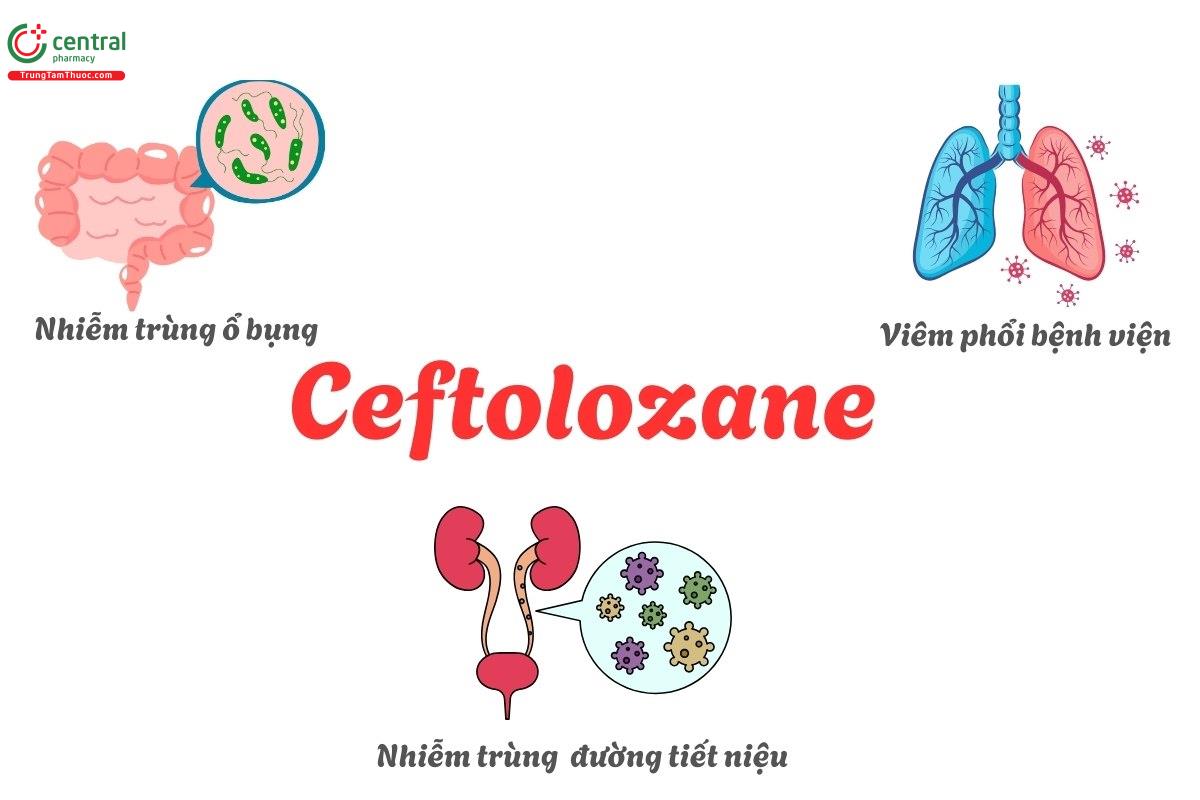 Chỉ định điều trị Ceftolozane