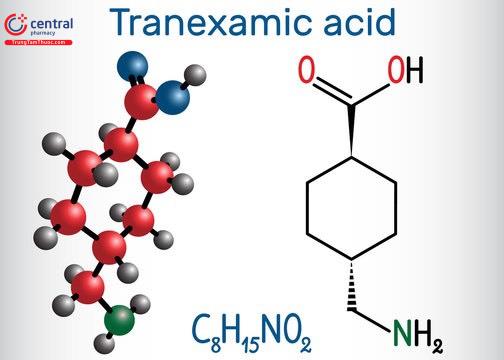 Hình: Cấu trúc Aicd Tranexamic