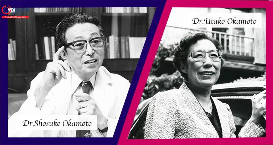 Hình 2: Vợ chồng tiến sĩ Utako và Shosuke Okamoto - Cha mẹ đẻ của Acid Tranexamic