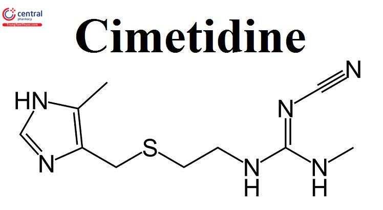 Hình 1: Cấu trúc Cimetidine