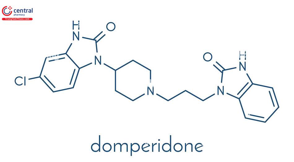 Hình 2: Cấu trúc phân tử của Domperidone