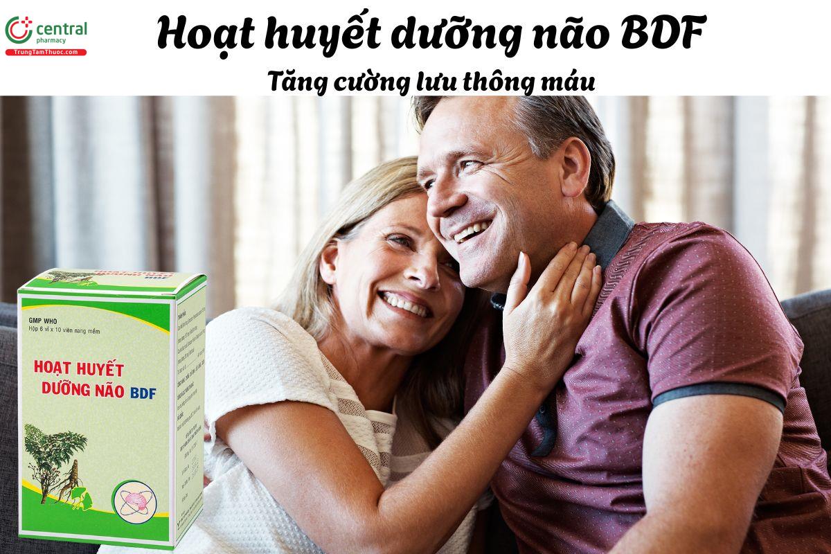Thuốc Hoạt huyết dưỡng não BDF - Điều trị thiểu năng tuần hoàn máu não
