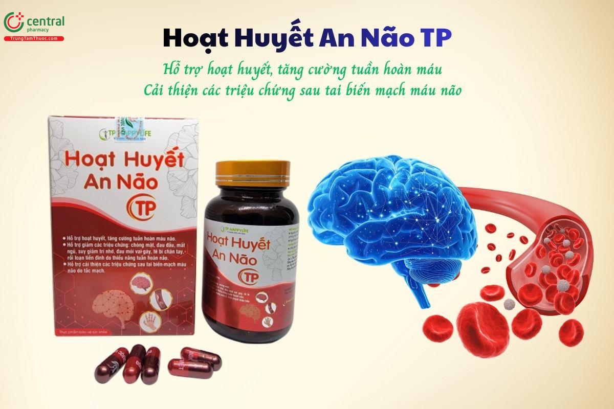 Hoạt Huyết An Não TP - Hoạt huyết, tăng tuần hoàn máu não