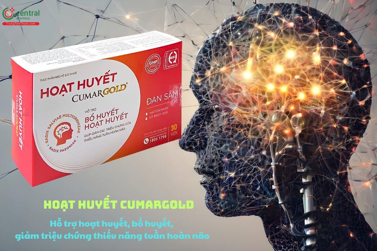 Hoạt Huyết CumarGold - Bổ huyết, hoạt huyết, giảm đau đầu, ù tai