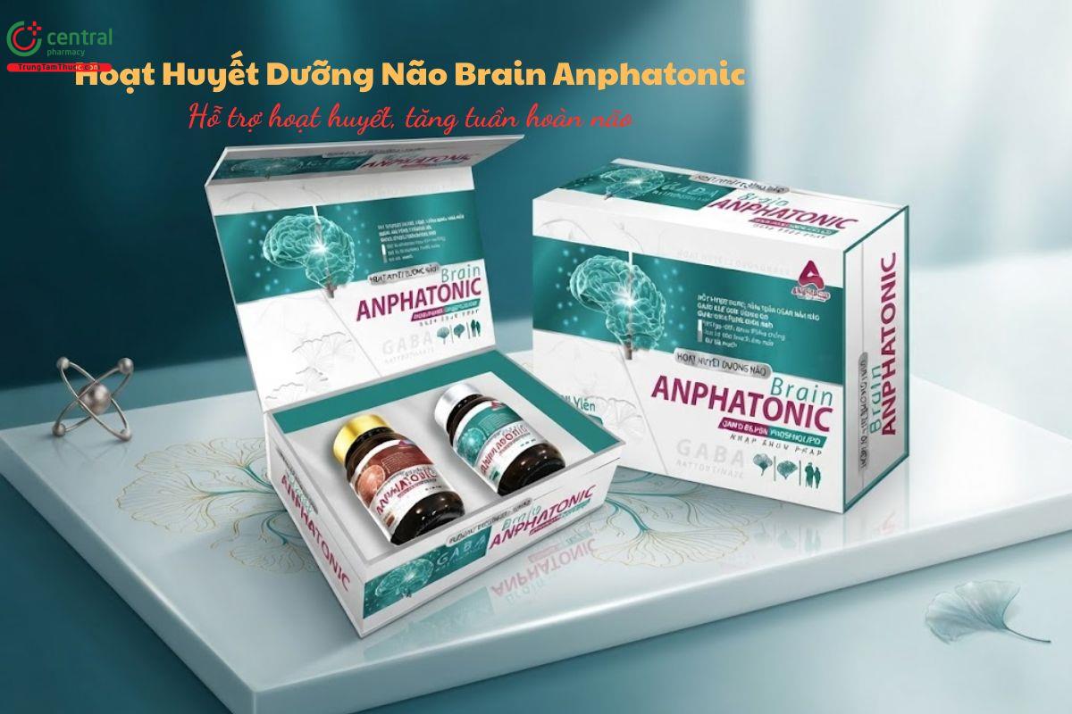Hoạt Huyết Dưỡng Não Brain Anphatonic giúp tăng tuần hoàn não