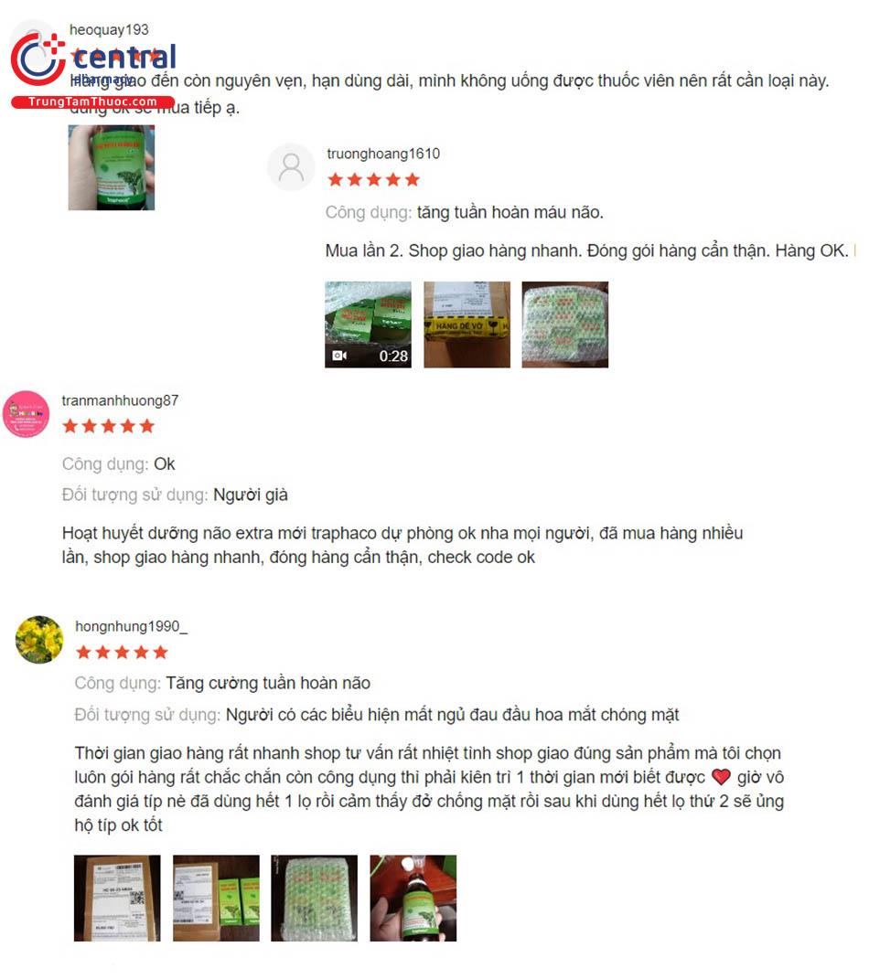 Hoạt Huyết Dưỡng Não Extra review