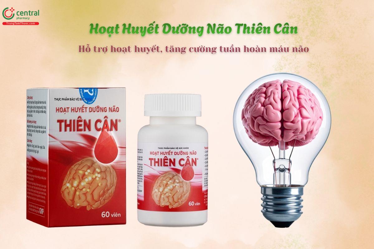 Hoạt Huyết Dưỡng Não Thiên Cân - Tăng tuần hoàn máu não