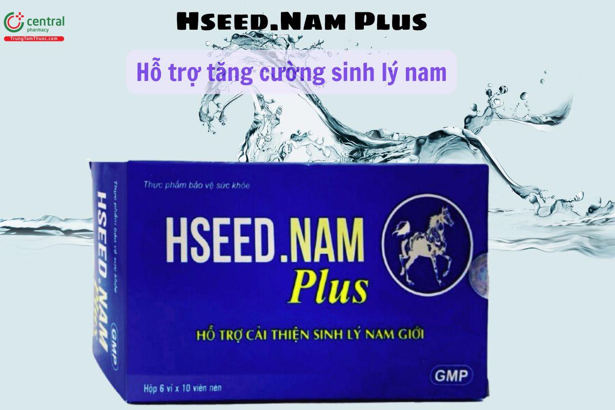 Viên uống Hseed.Nam Plus - Hỗ trợ cải thiện sinh lý nam