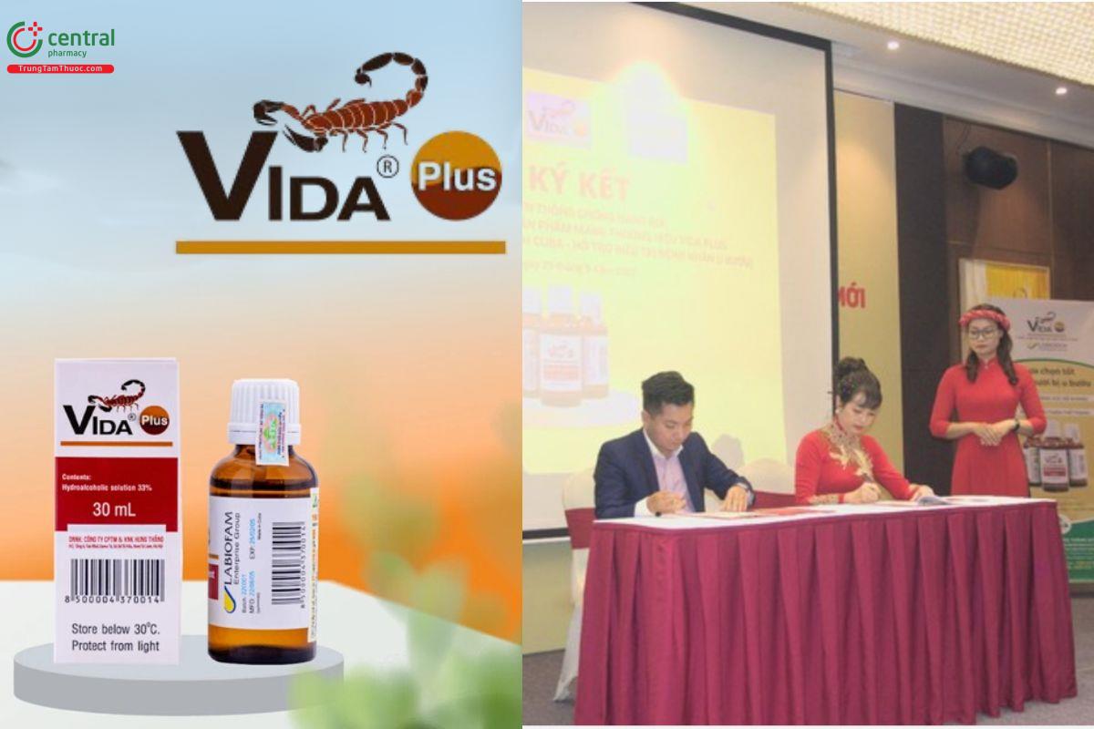 Công ty CPTM & XNK Hưng Thắng (HT Pharma) phân phối độc quyền sản phẩm Vida Plus