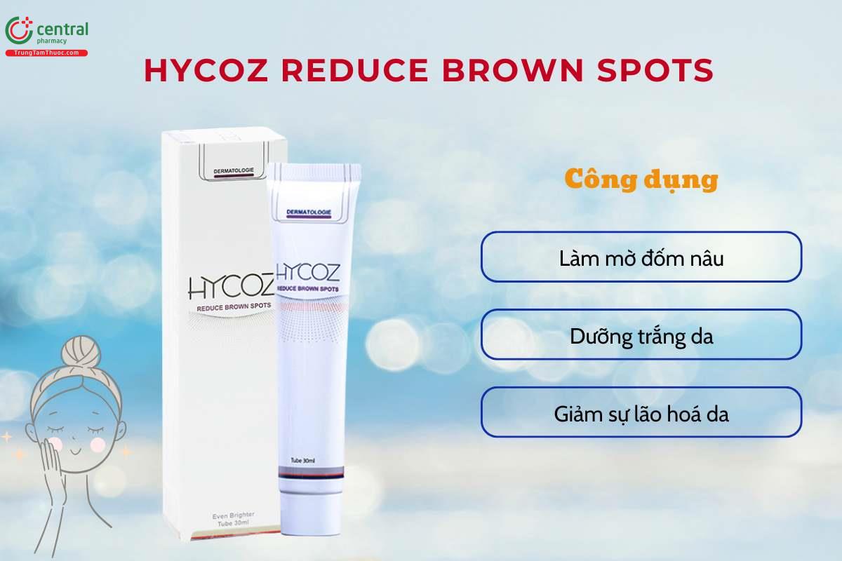 Công dụng của Kem Hycoz Reduce Brown Spots