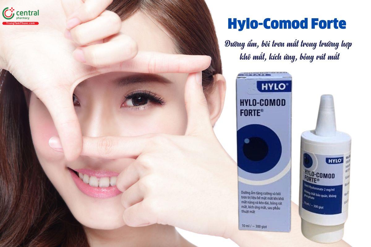 Dung dịch nhỏ mắt Hylo-Comod Forte - Dưỡng ẩm, bôi trơn mắt