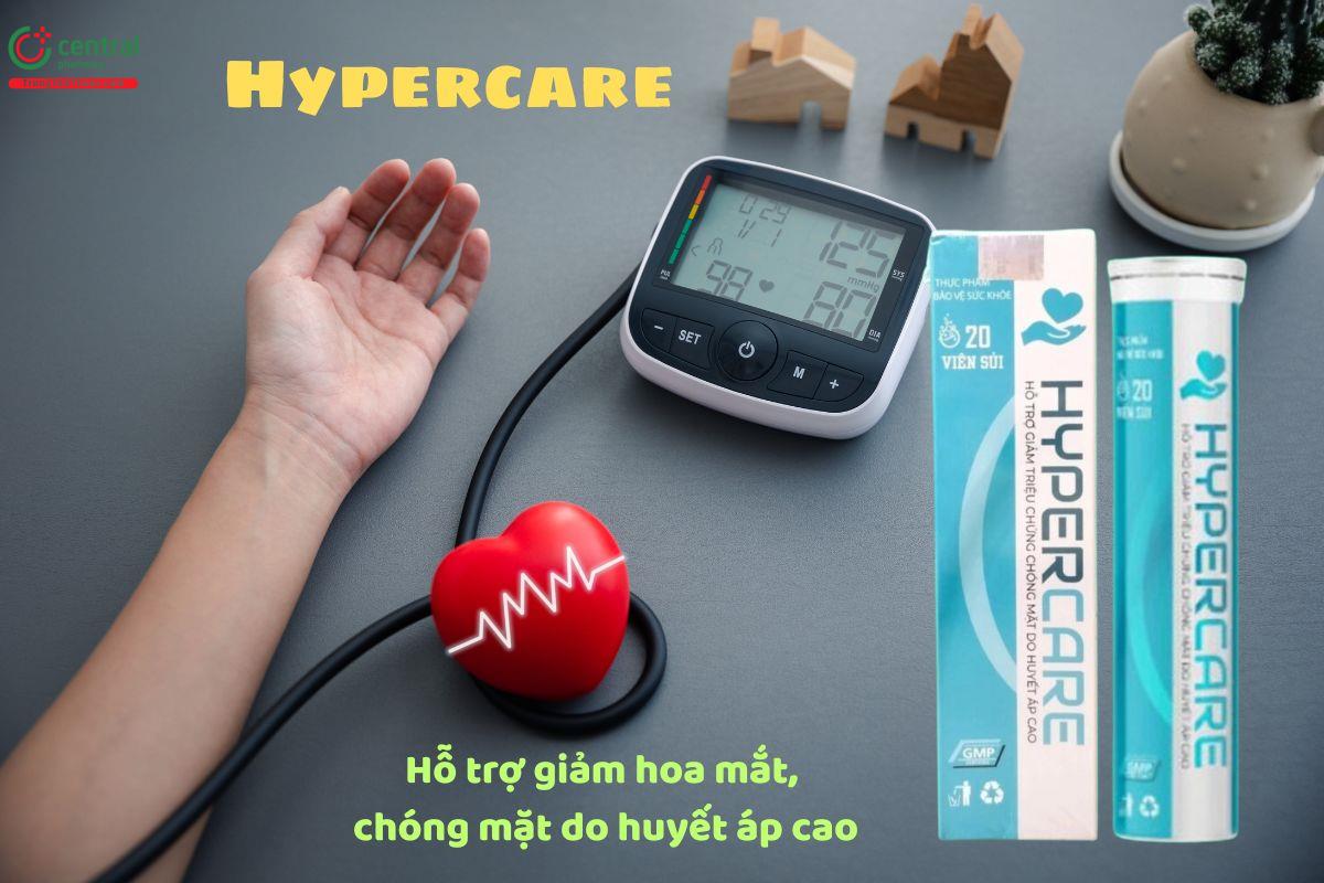 Hypercare - Giảm hoa mắt, chóng mặt do tăng huyết áp
