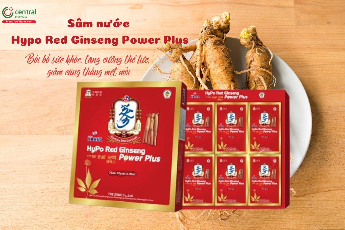 Sâm nước Hypo Red Ginseng Power Plus Hàn Quốc - Bồi bổ cơ thể