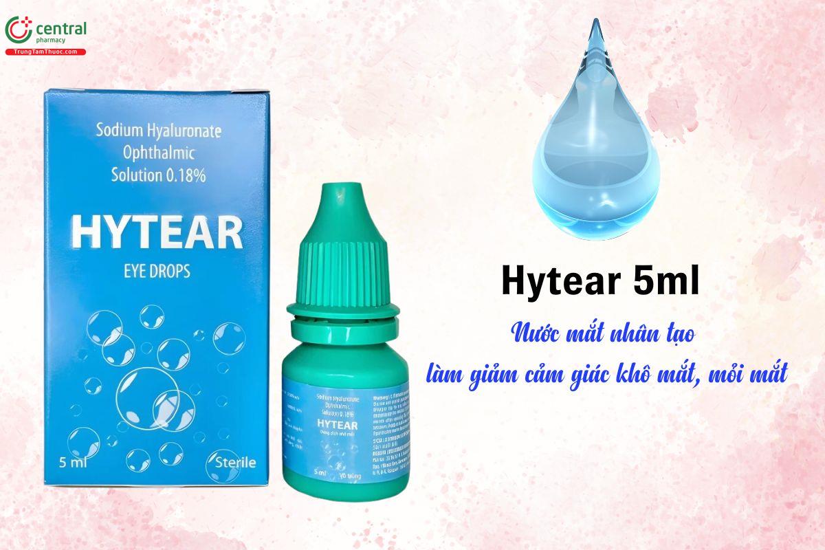 Hytear 5ml - Giảm khô mắt, mỏi mắt, khó chịu mắt