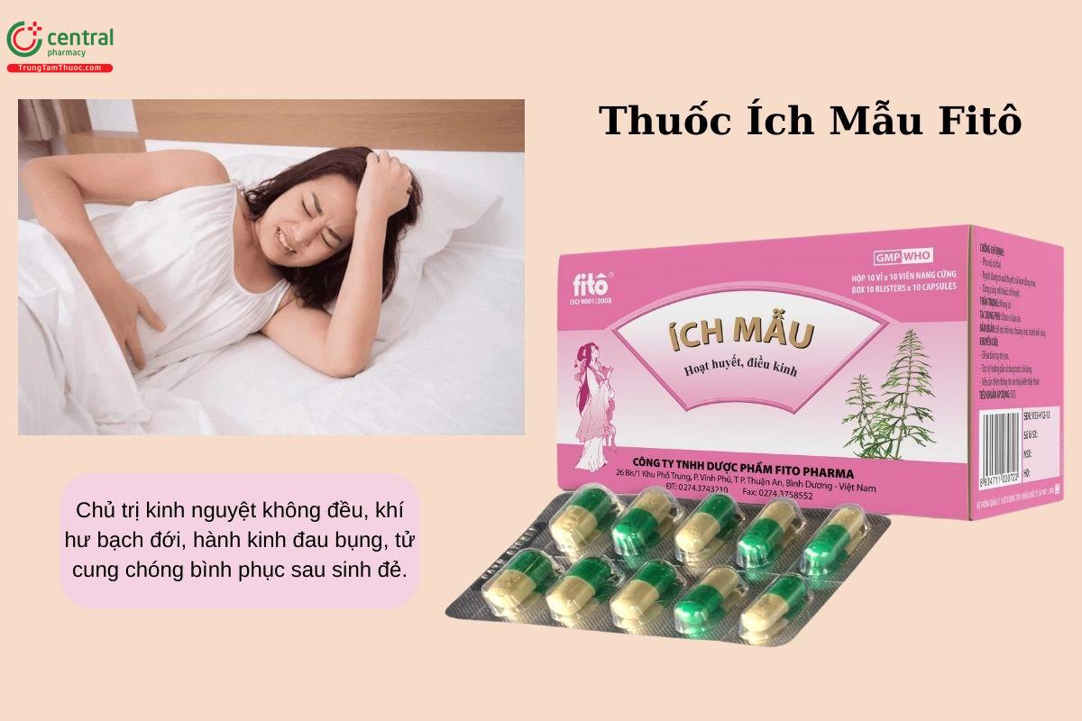 Chỉ định của thuốc Ích Mẫu Fitô