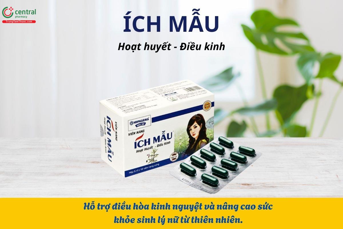 Ích Mẫu Hoạt Huyết, Điều Kinh HDPHARMA – Hỗ trợ điều hòa kinh nguyệt và nâng cao sức khỏe sinh lý nữ từ thiên nhiên