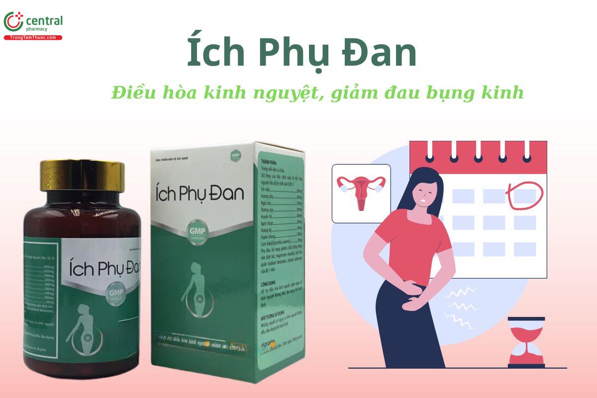 Ích Phụ Đan - Điều hòa kinh nguyệt, giảm đau bụng kinh