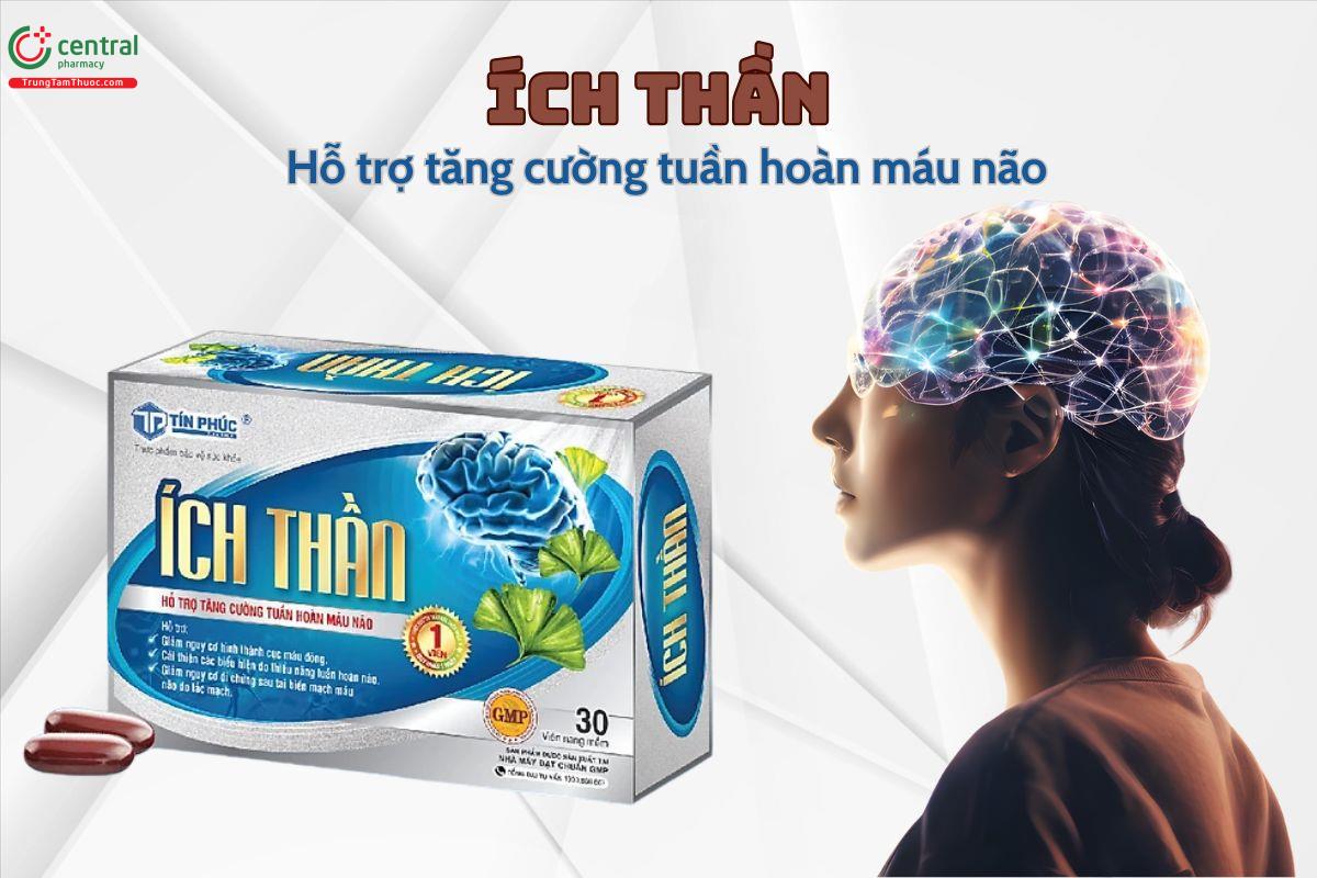 Ích Thần giúp hỗ trợ tăng cường tuần hoàn máu não
