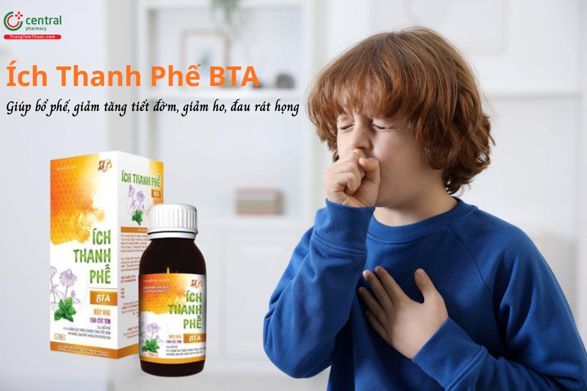 Ích Thanh Phế BTA - Giúp bổ phế, giảm tiết đờm, giảm ho