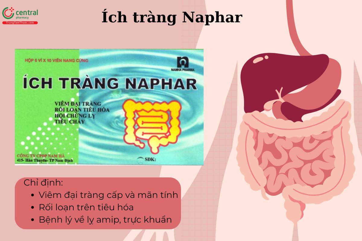 Chỉ định của thuốc Ích tràng Naphar