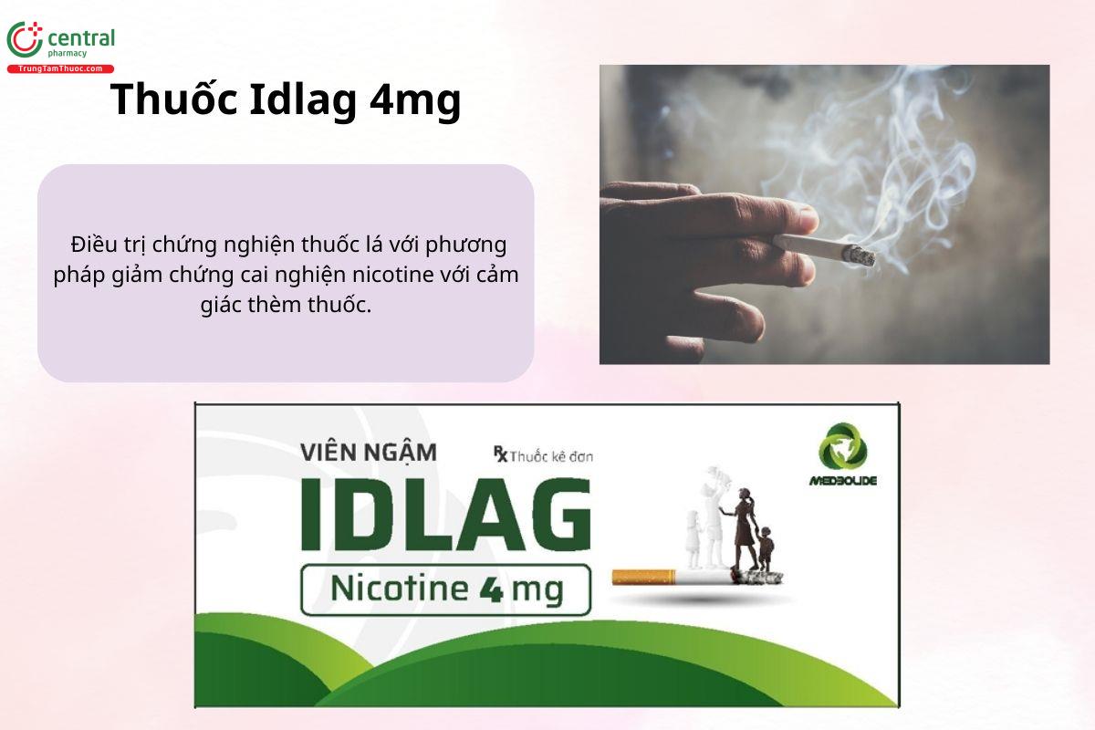 Chỉ định của thuốc Idlag 4mg