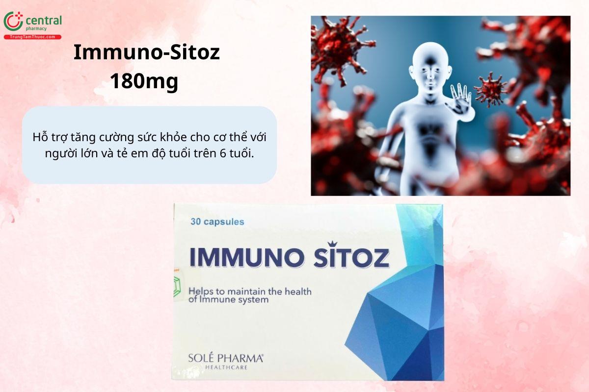 Công dụng của Immuno-Sitoz 180mg