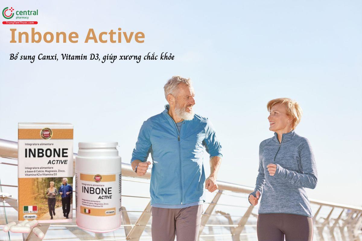 Inbone Active - Bổ sung canxi, hỗ trợ phát triển chiều cao và ngừa loãng xương