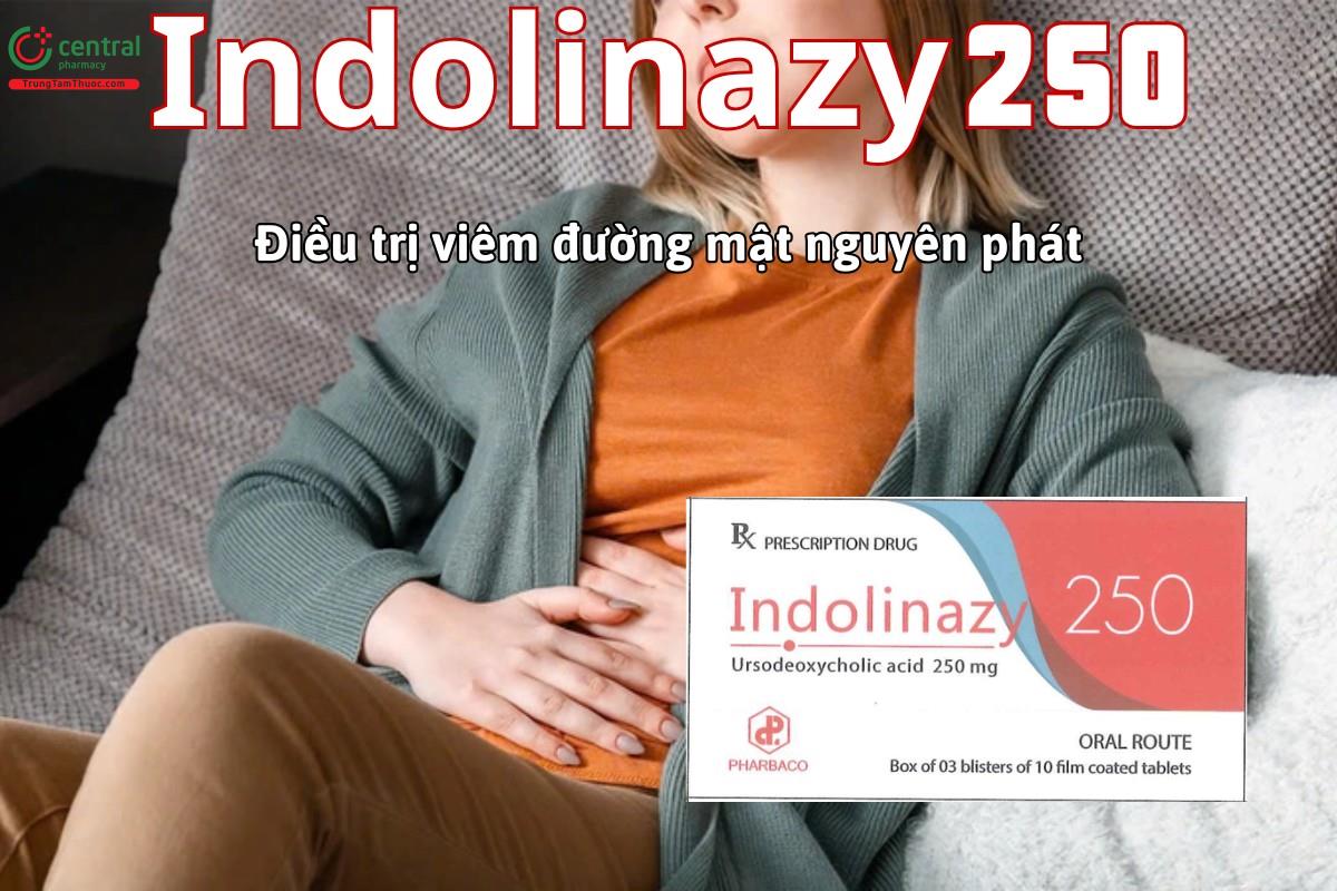 Thuốc Indolinazy 250 được chỉ định điều trị viêm đường mật nguyên phát